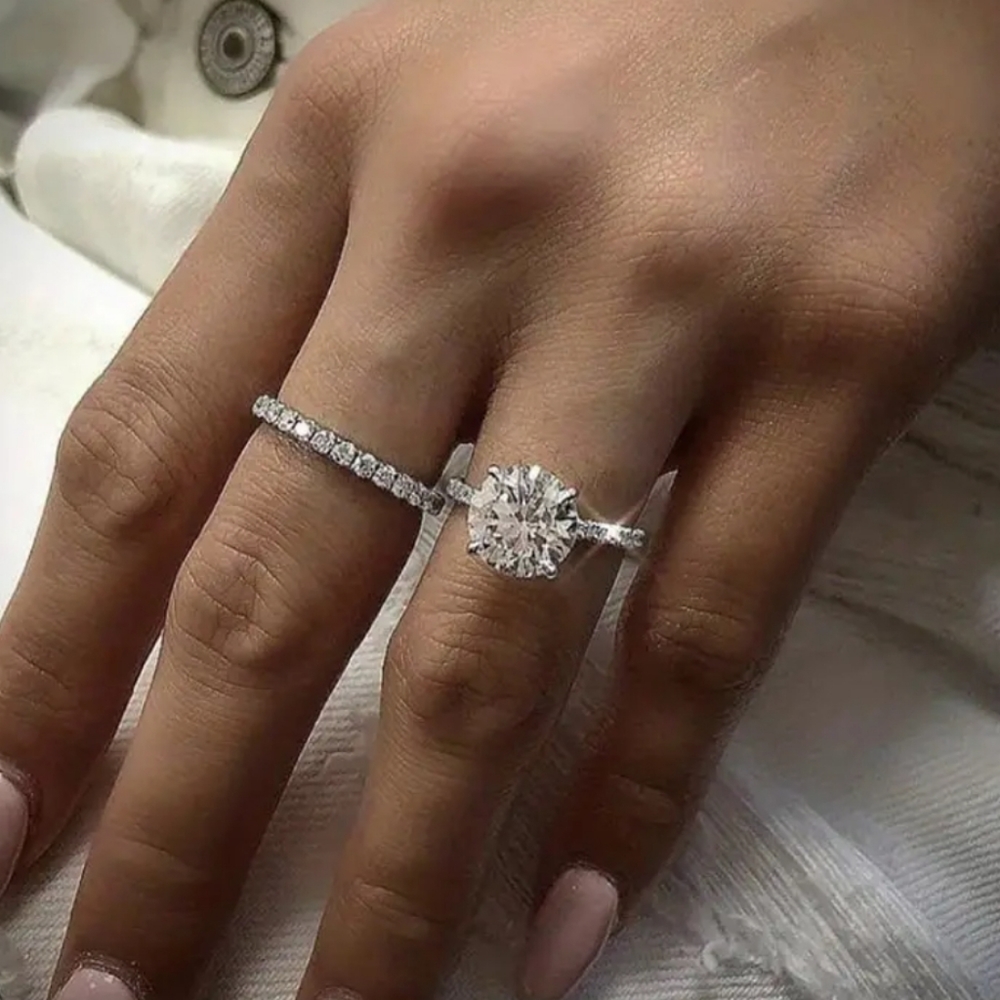 🆕️Stackable Diamond Rings 💍💎 - Picture 3 of 3